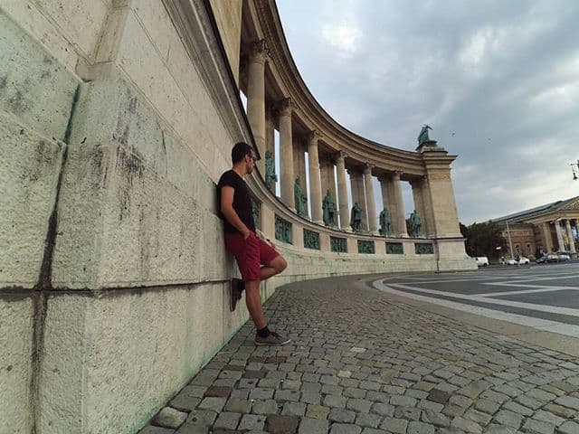 قهرمانان تاریخ مجارستان در میدان قهرمانان قهرمانان تاریخ مجارستان در میدان قهرمانان